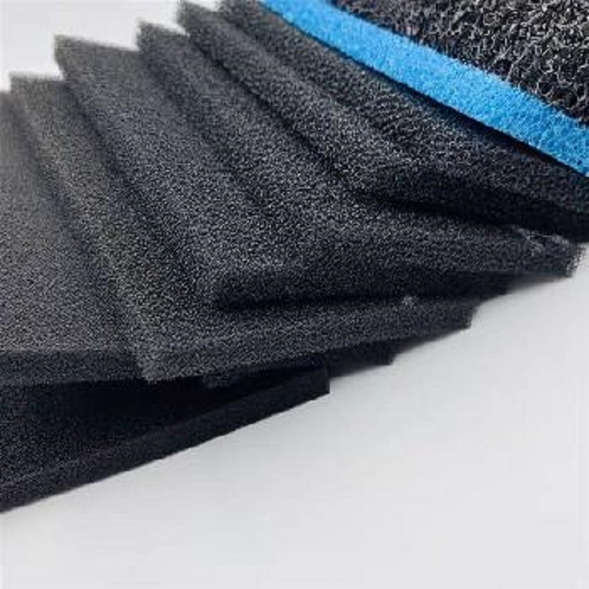 Polyurethane Sponge Biologic Padding 10-80 Ppi Open Cell Reticulated Sewage Treatment Filter Foam Water Treatment Sponge