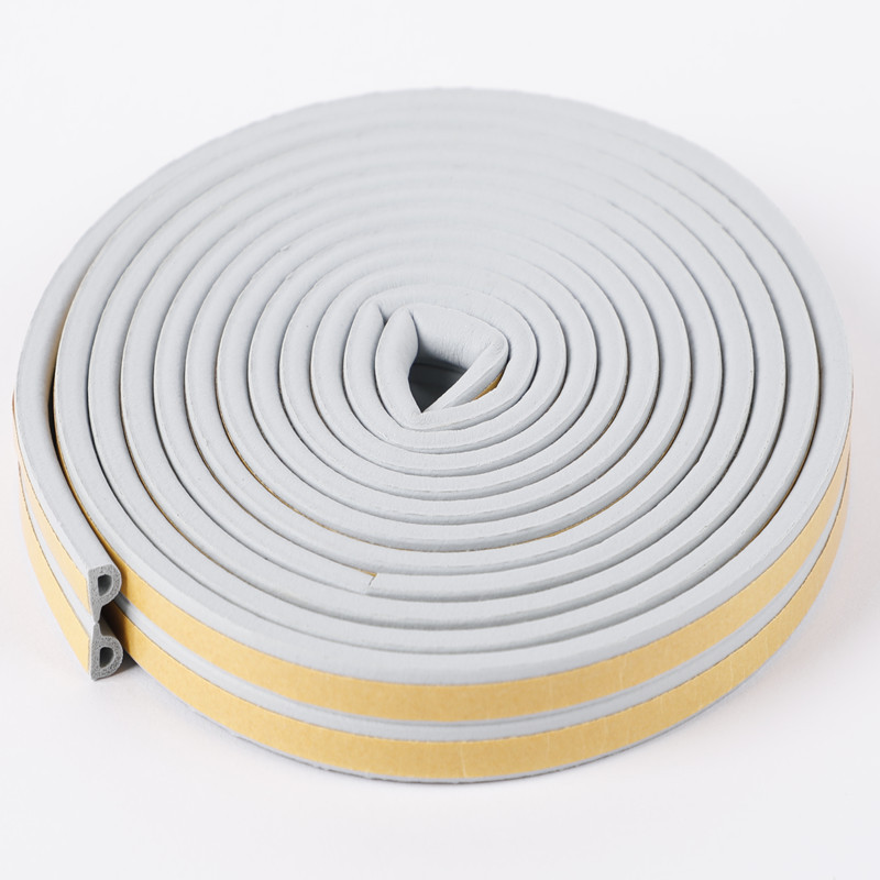 Epdm Yellow Self Adhesive Tape Closed Cell Epdm Adhesive Sponge Foam Rubber Seal Strip