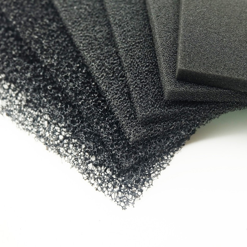 10-80PPI Polyurethane Foam Open Cell Reticulated Foam Filter Sponge dust filter sponge