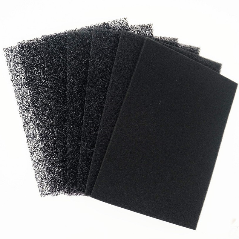 10-80PPI Polyurethane Foam Open Cell Reticulated Foam Filter Sponge dust filter sponge