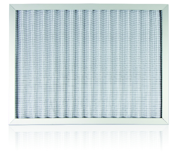 Customized High quality paper frame pleated G2 G3 G4 air filter Polyester Fiber Panel Pre Filter