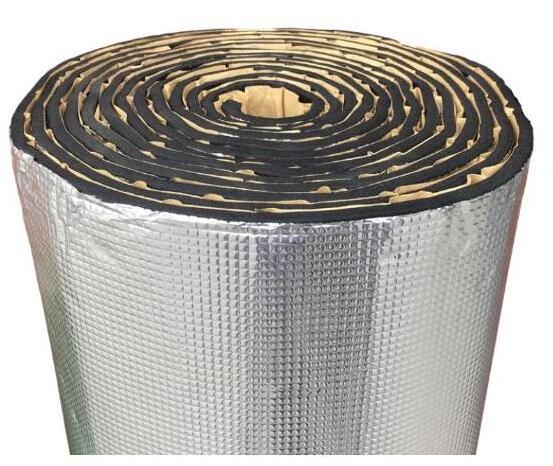 Wholesale Heat Insulation Material Aluminum Foil Backed Self-Adhesive Thermal Insulation Foam