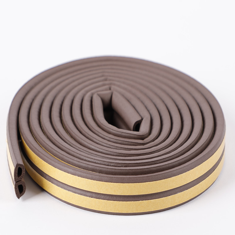 Epdm Yellow Self Adhesive Tape Closed Cell Epdm Adhesive Sponge Foam Rubber Seal Strip