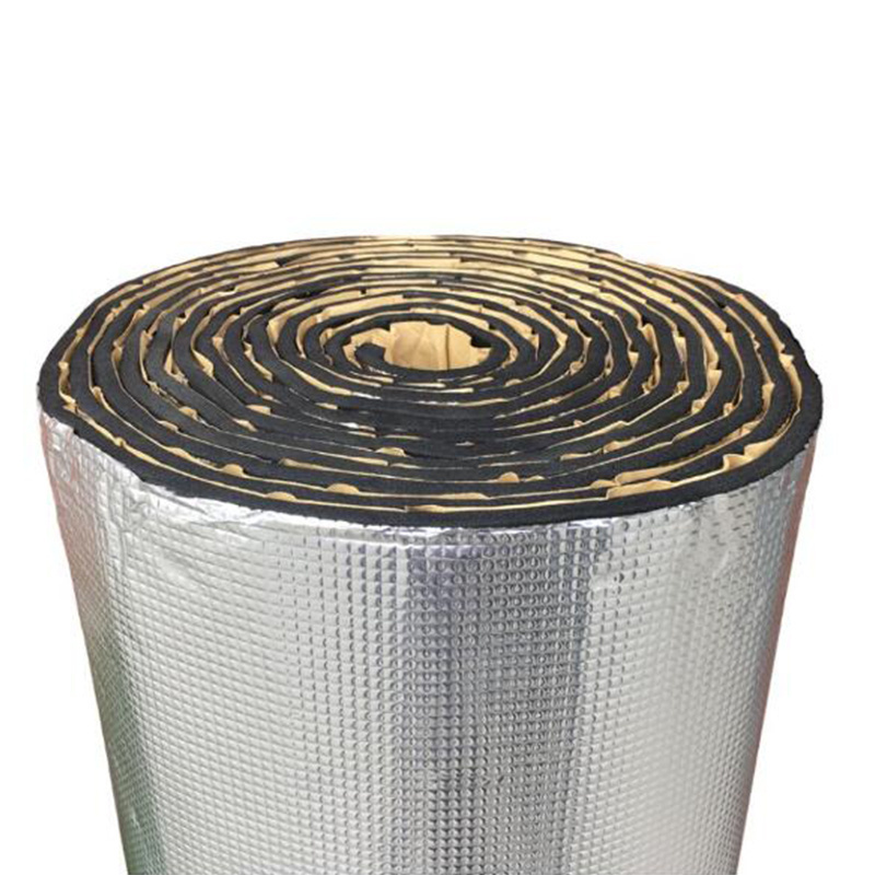 Wholesale Heat Insulation Material Aluminum Foil Backed Self-Adhesive Thermal Insulation Foam