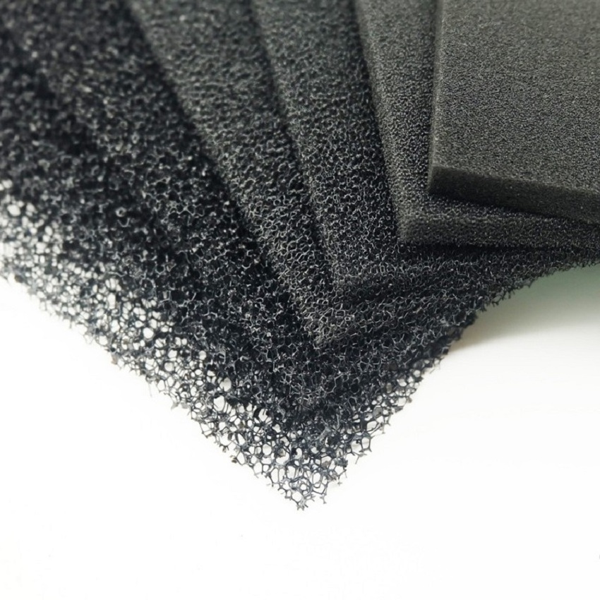 Polyurethane Sponge Biologic Padding 10-80 Ppi Open Cell Reticulated Sewage Treatment Filter Foam Water Treatment Sponge