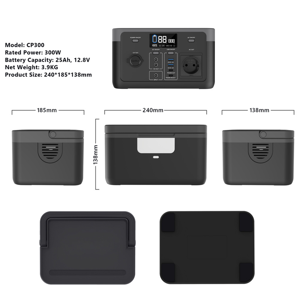 generator solar home mobile trailer power  bank phone station app  400watts  22v 1200w on grid solar power station