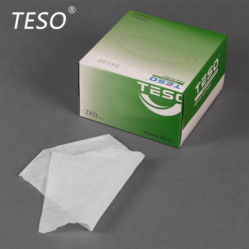 34160 Low dust wipes 100% Virgin Wood Pulp Tissue Lens Clean Wipes Precision Wipe Paper for Lab