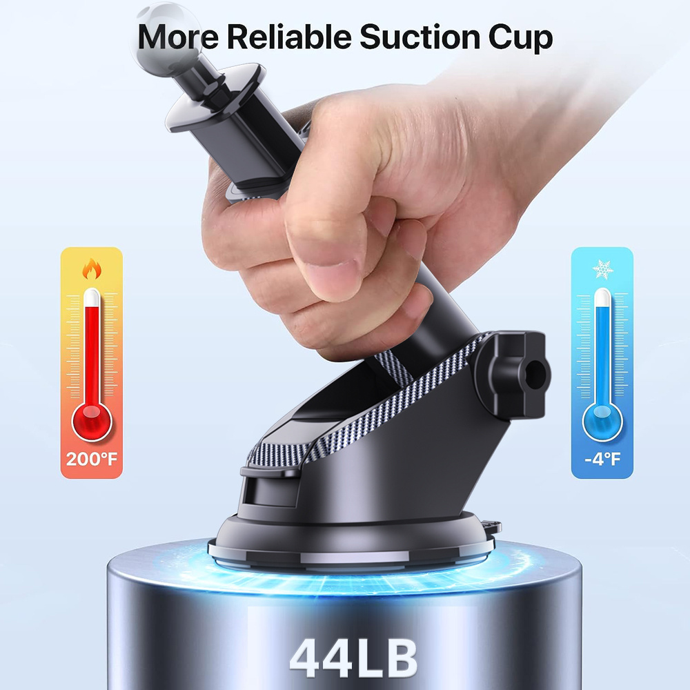 Car Mobile Phone Holders Phone Mount Cellphone Holder Smartphone Dashboard Mount Car Holder Suction Cup Stand 360 Phone Bracket