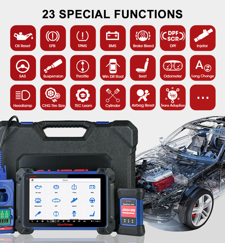 2024 2023 Original autel im608pro im608 pro locksmith immo auto key machine device programmer scanner diagnostic tool for all car