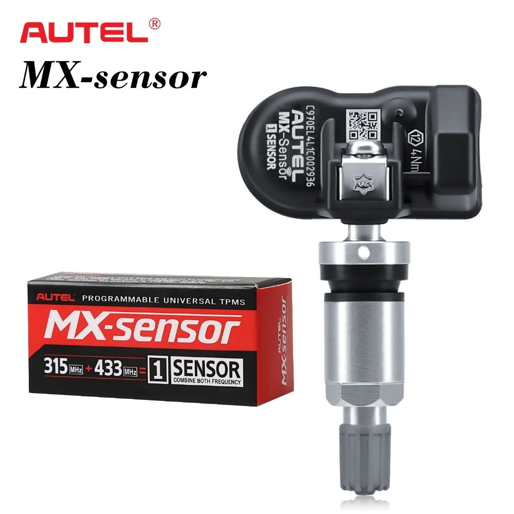 Autel MX-sensor 2 in 1 mx sensor 315mhz 433mhz Nniversal Tpms Tire Pressure Monitoring System Programmer for tires