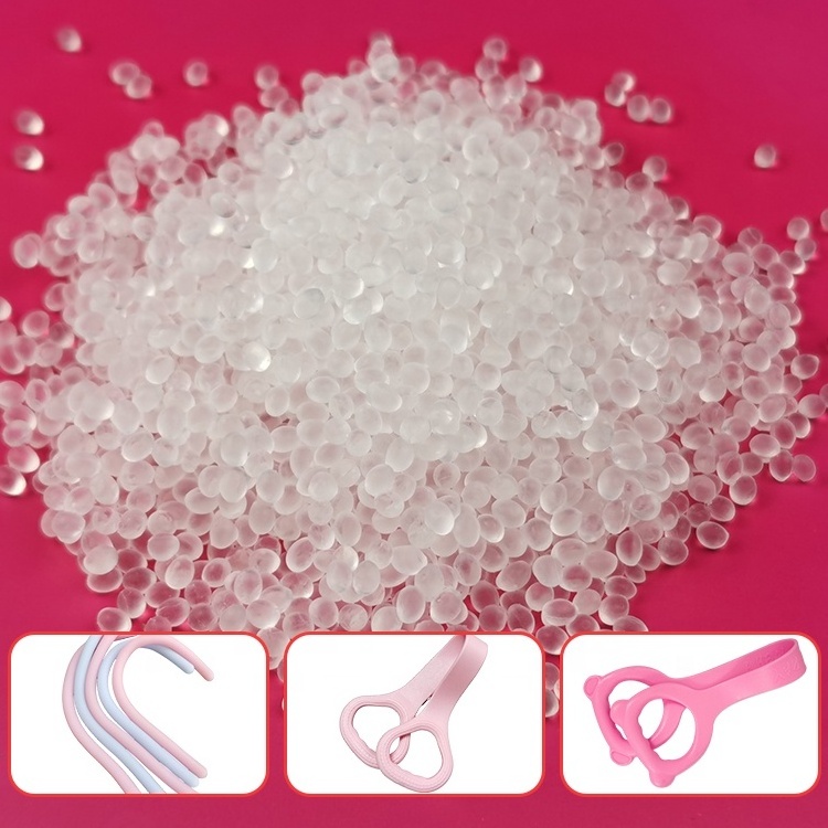 TPE/TPR plastic raw material pellets customized Thermoplastic elastomers used for yoga tension bands