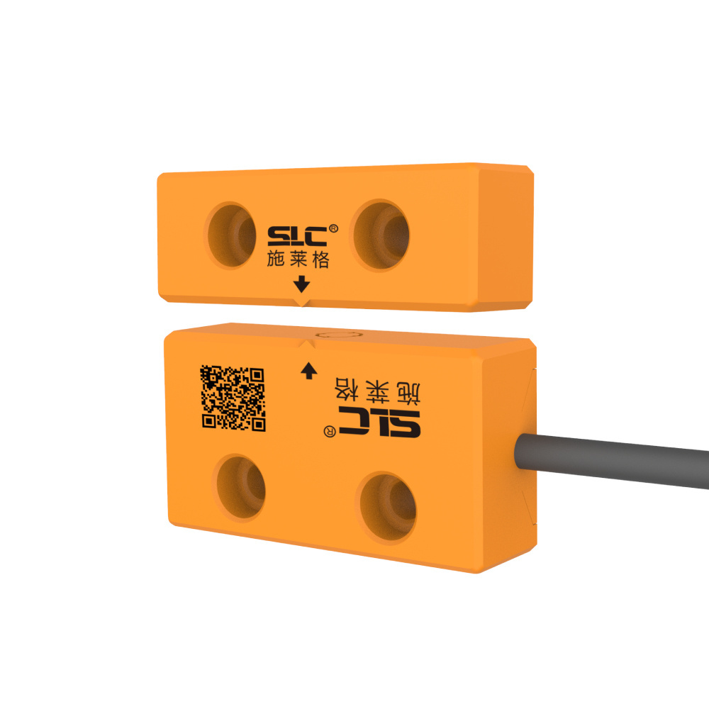 Safety magnetic encoding switch for non-contact door monitoring SLC sensor