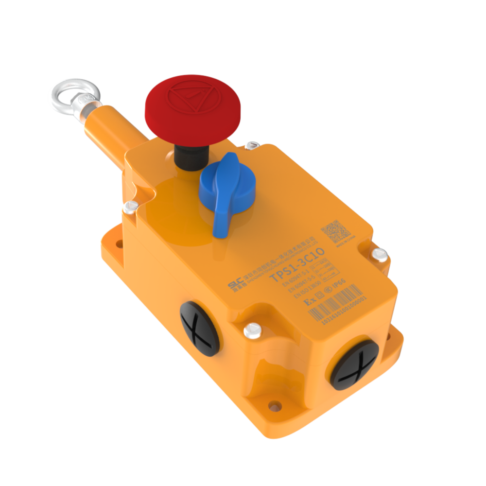 Type 2C2O Safety Two Way Pull Cord Emergency Stop Switch