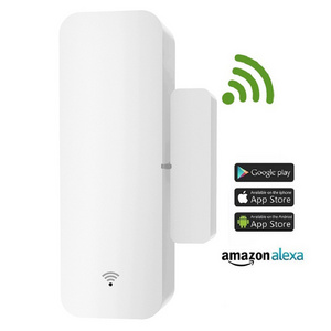 Tuya WiFi Door Sensor Smart Remote Control Open Closed Detector for Smartlife APP Wifi Window Sensor Work with Alexa Google Home