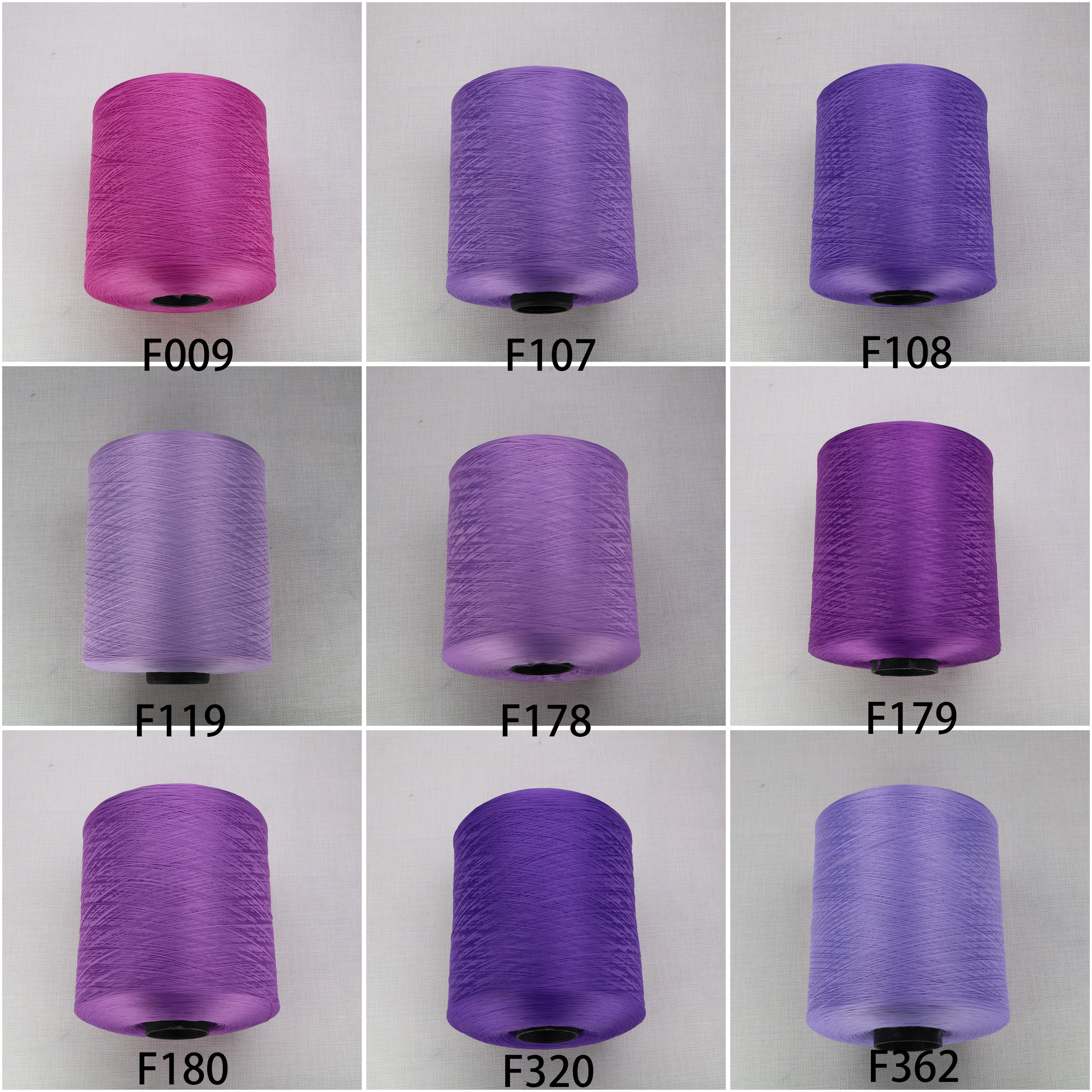 Environmentally Friendly Colorful Polyester Yarn Soft for Sewing Machine Knitting Crochet