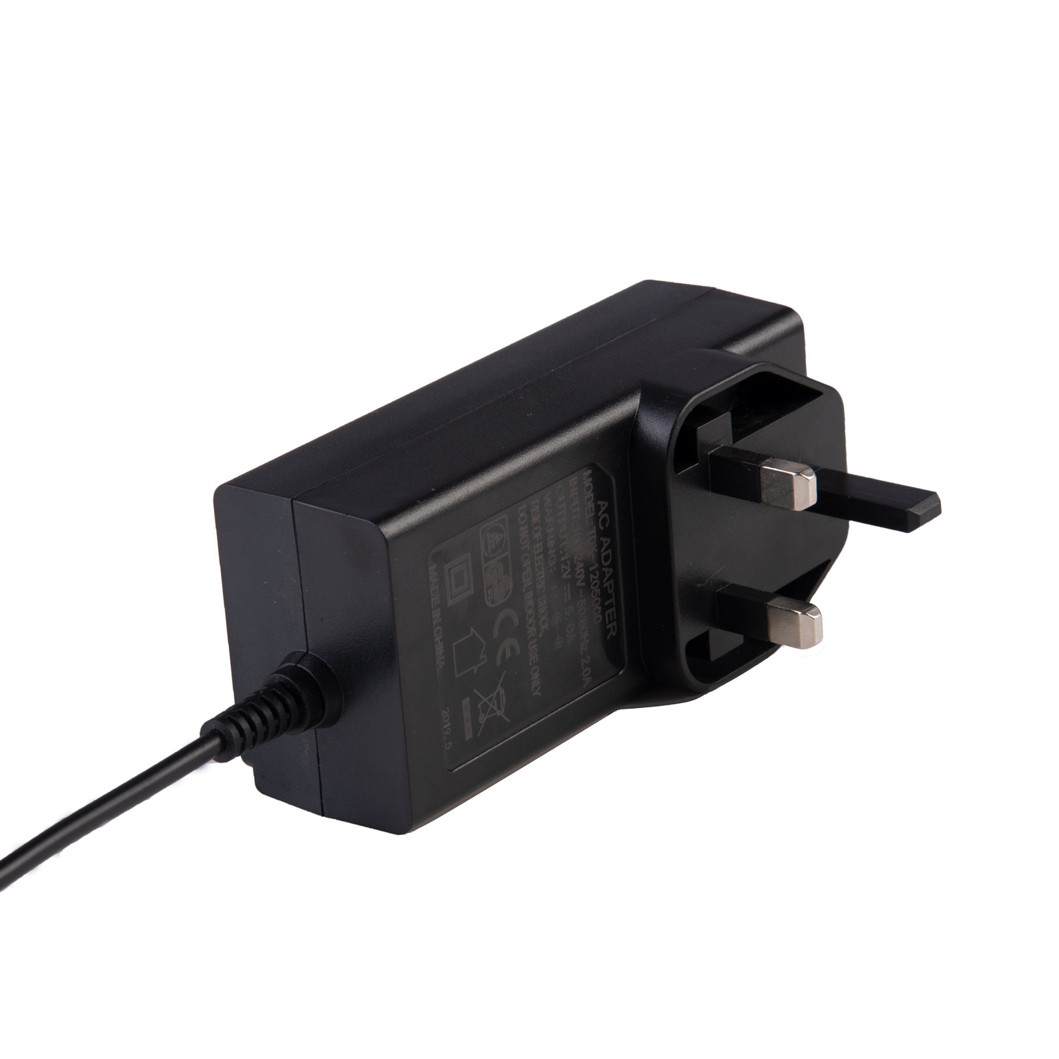 24V 2A AC DC Wall-Mounted Power Supply Adapter LED Nail Lamp Transformer Plug-In 24 Volt 2 Amps Switching Power Adapter