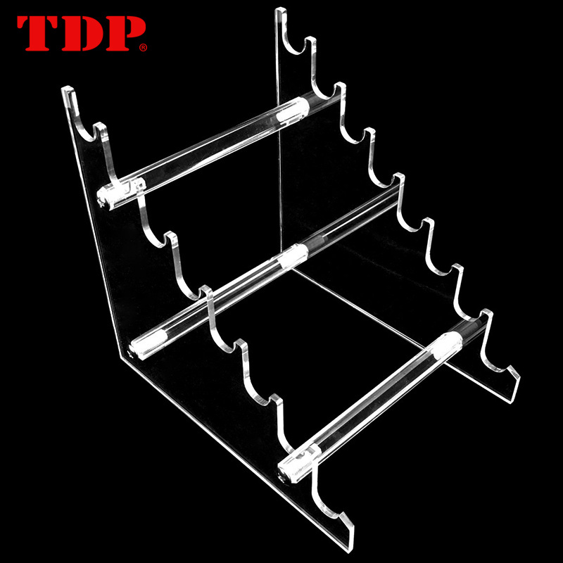 12 Layers Clear Acrylic Display Rack Pen/Eyebrow Pencil Acrylic Holder Display Stand