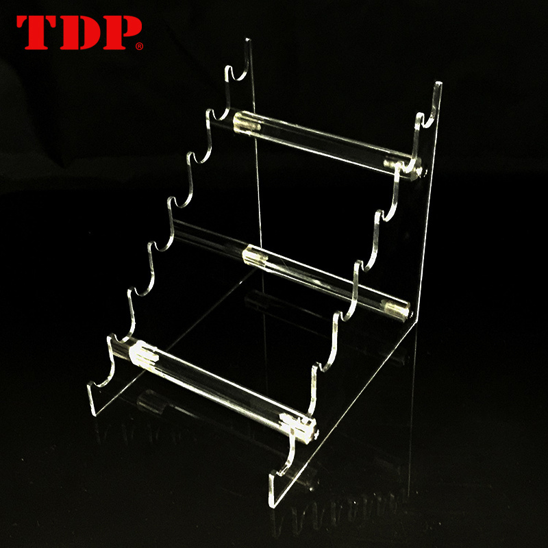 12 Layers Clear Acrylic Display Rack Pen/Eyebrow Pencil Acrylic Holder Display Stand