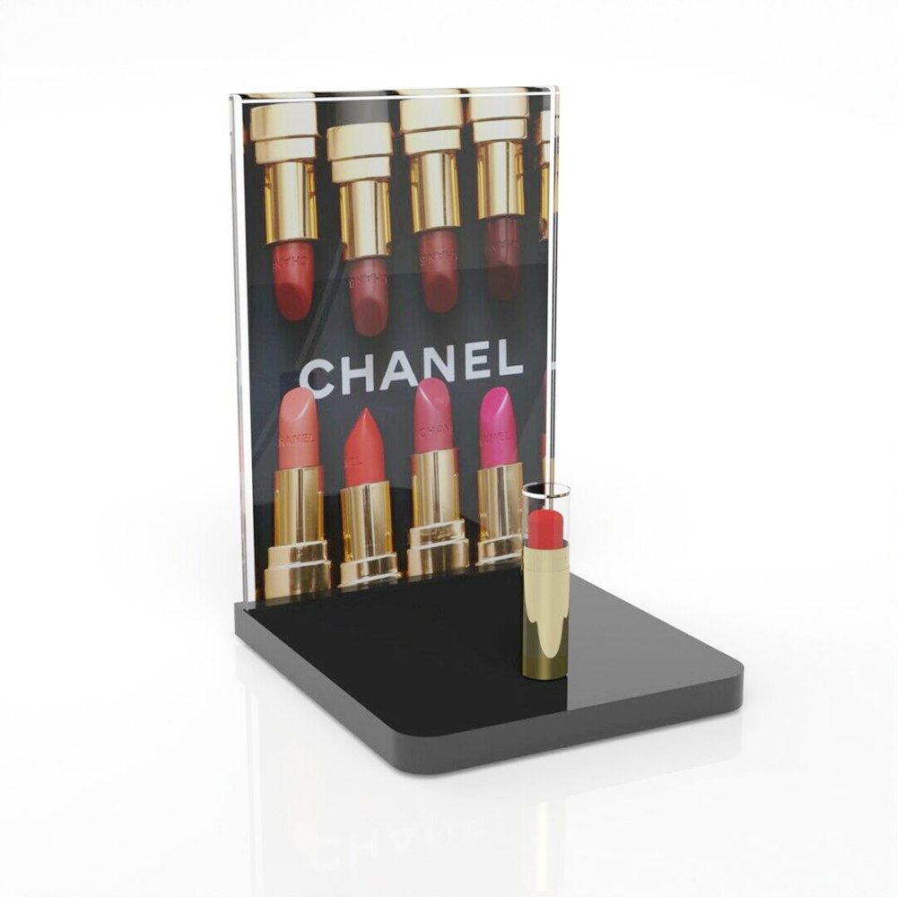 Shopping Mall Counter Top Makeup Product Lipstick Display Stand Acrylic Display