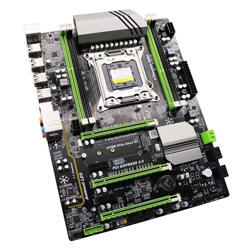 PCWINMAX X79 Dual CPU Motherboard LGA 2011 Support Xeon Processor 256GB RAM X79 Mainboard