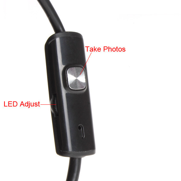 AN97 5.5mm Android and PC 6 LED Waterproof USB Borescope Snake Tube Camera Mirror Inspection driver usb Endoscope Camera