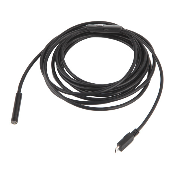 AN97 5.5mm Android and PC 6 LED Waterproof USB Borescope Snake Tube Camera Mirror Inspection driver usb Endoscope Camera