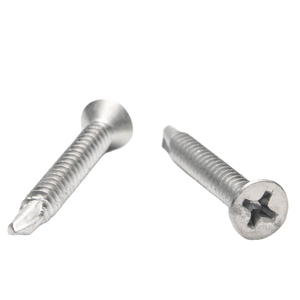 Stainless Steel Screw 316 304 Self Drilling Self-Tapping Deck Wood Thread Lag Eye Self-Drilling Screws