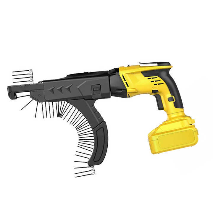 Lithium Battery Cordless Nailer Gun for Concrete Wall Nail Gun Machine Electric Tapping Screw Nail gun