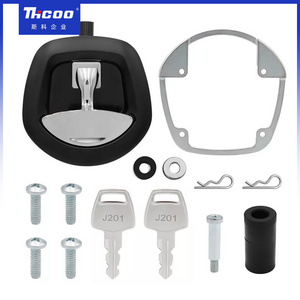 Truck Car Door Lock Heavy Duty Trailer Whale Tail Tool Box Hasp T Handle Multipoint Paddle Locks Toolbox Locks