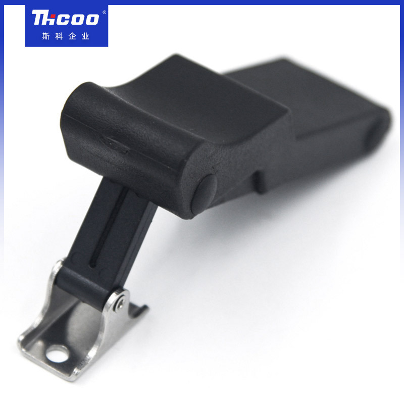 Marine Rubber Buckle Pull-type Door Buckle Toggle Latch Padlock Hasp Flexible Hidden Draw Latch Lock C9104