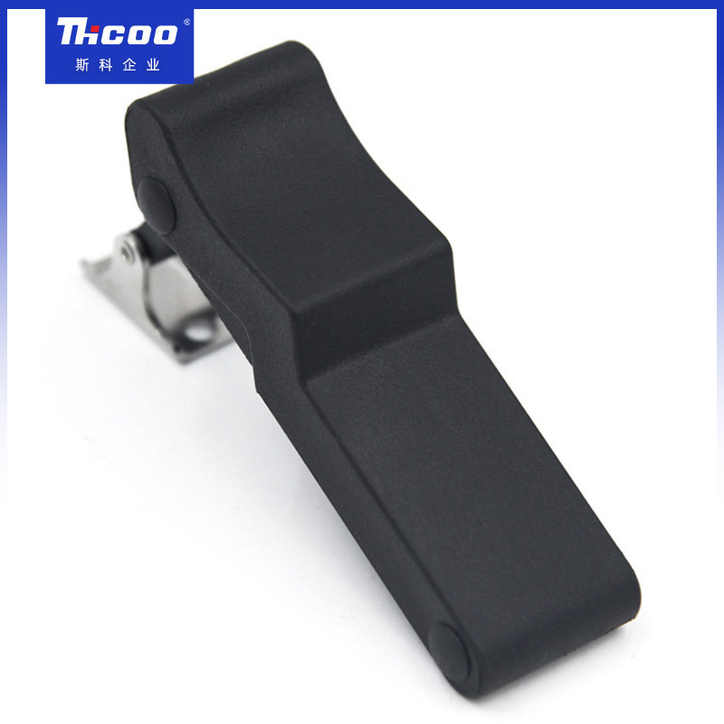 Marine Rubber Buckle Pull-type Door Buckle Toggle Latch Padlock Hasp Flexible Hidden Draw Latch Lock C9104