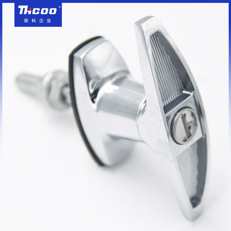 New Garage Door Heavy Duty Side Lock Roller Garage Door Security T Bar Handle Lock Garage Door Lock