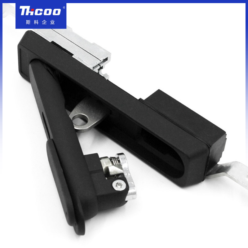 MS848 Heavy Duty Cabinet 3 Point Rod Control Swing Handle Electronic Cabinet Lock With Bar Rod