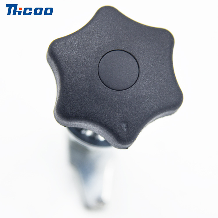 Thcoo Embedded Low Flat Lock Press Door Mini Revertive Automatic Impact Round Cam Lock For Letter Box Door A6308