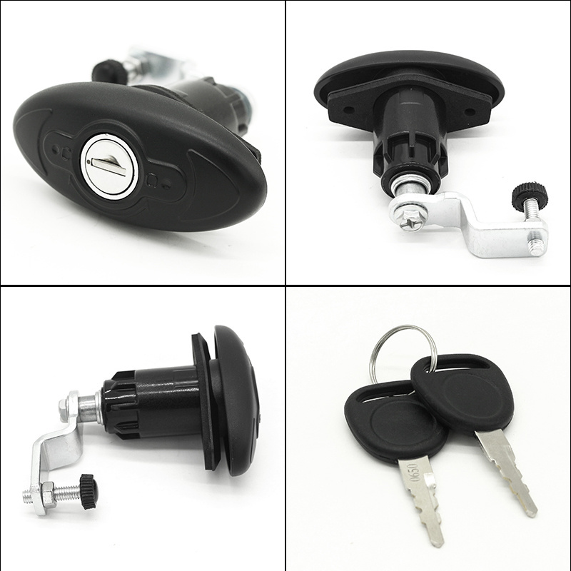 Hot Selling Luxury Bus Luggage Lock Camper Rv Cabinet Plastic Door Locks Caravan Kitchen Storage Door Latch RV Cabin Lock