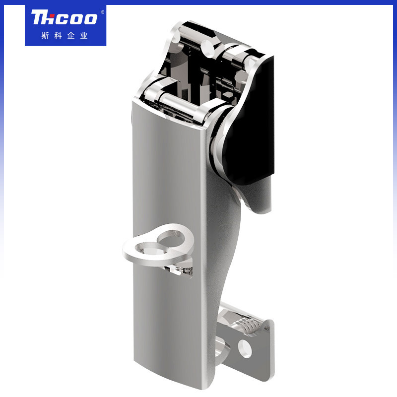 Pad lockable Toggle Case Latch Locking Box Chest Draw Clasp Toolbox Stainless Steel Toggle Latch Catch Clamp With Lock