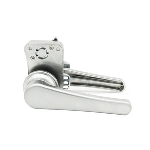 Handle Bathroom Twist Turn Lock Polished Chrome Privacy Knob Boat Latch RV Toilet RV Washroom Door Lock for Camper Accessories