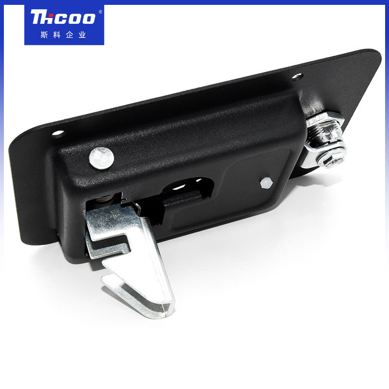 Hot Sale Boat Carbon Steel Door Lock Trailer Camper Paddle Handle Latch Motorhomes Accessories Recessed Plane Lock