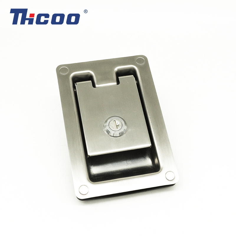 Heavy Duty Stainless Steel Safety Door Lock Ute Tray Camper Accessories 2 Point Paddle Latch Truck Trailer Recessed Plane Lock