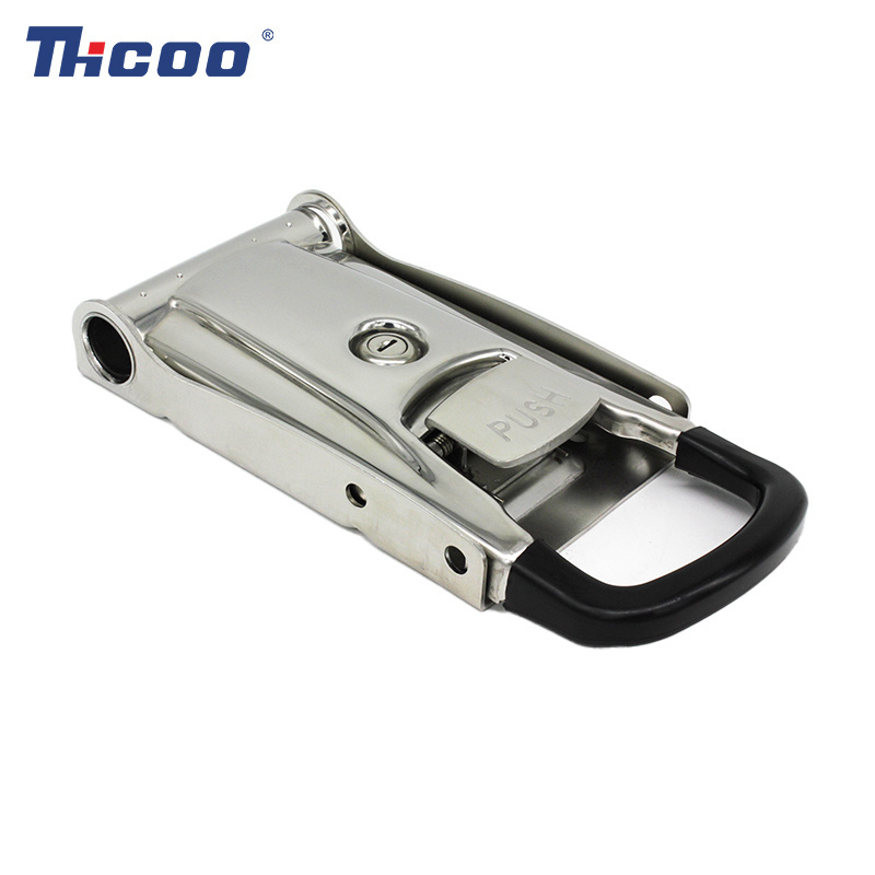 Enclosed Trailer Door Latch Refrigerated Van Truck Side Door Handle Lock Shipping Container Door Lock Rod Locking Part