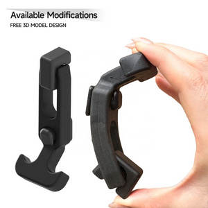 T Handle Customize Flexible Damping Rubber Buckle T Shaped Flexible Pull Draw Latch For Engineering Machine Hood Cabinet