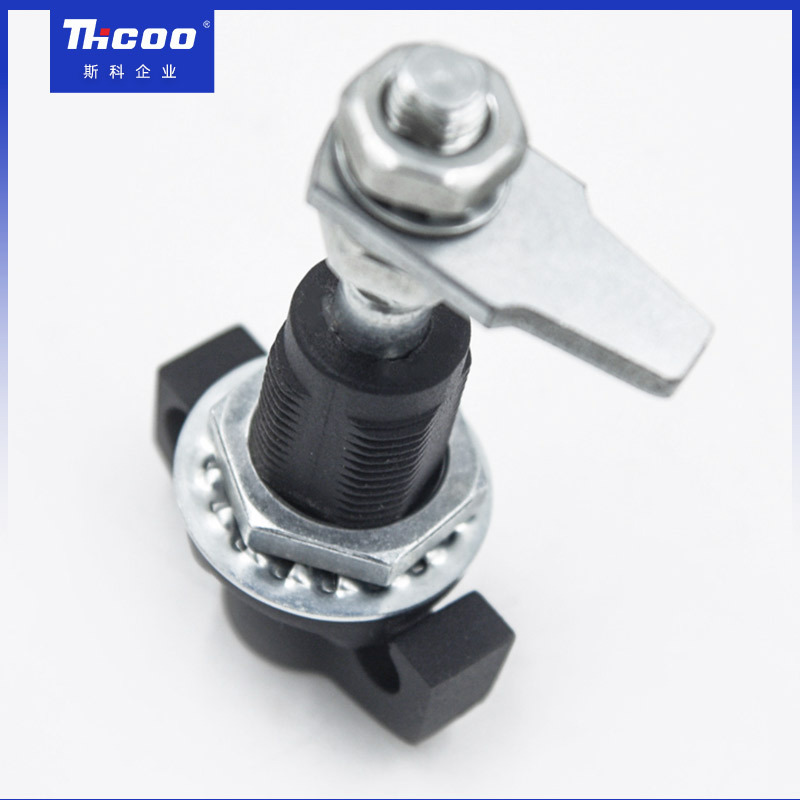 Zinc Alloy Wings Style Handle Electronic Cabinet Lock Swing Handles Fasteners Compression Cam Latch