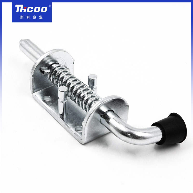 Steel Pin Hinge Truck Trailer Heavy Duty Side Stainless Spring Hinge Loaded Bolts Latch Lock Concealed Hinge