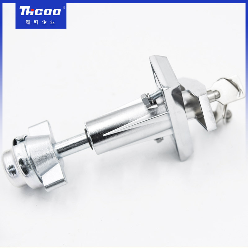 A1011 Cylinder Cam Lock T Handle Zinc Alloy ATM Vending Machine Cabinet T-handle Cylinder Lock Master Key