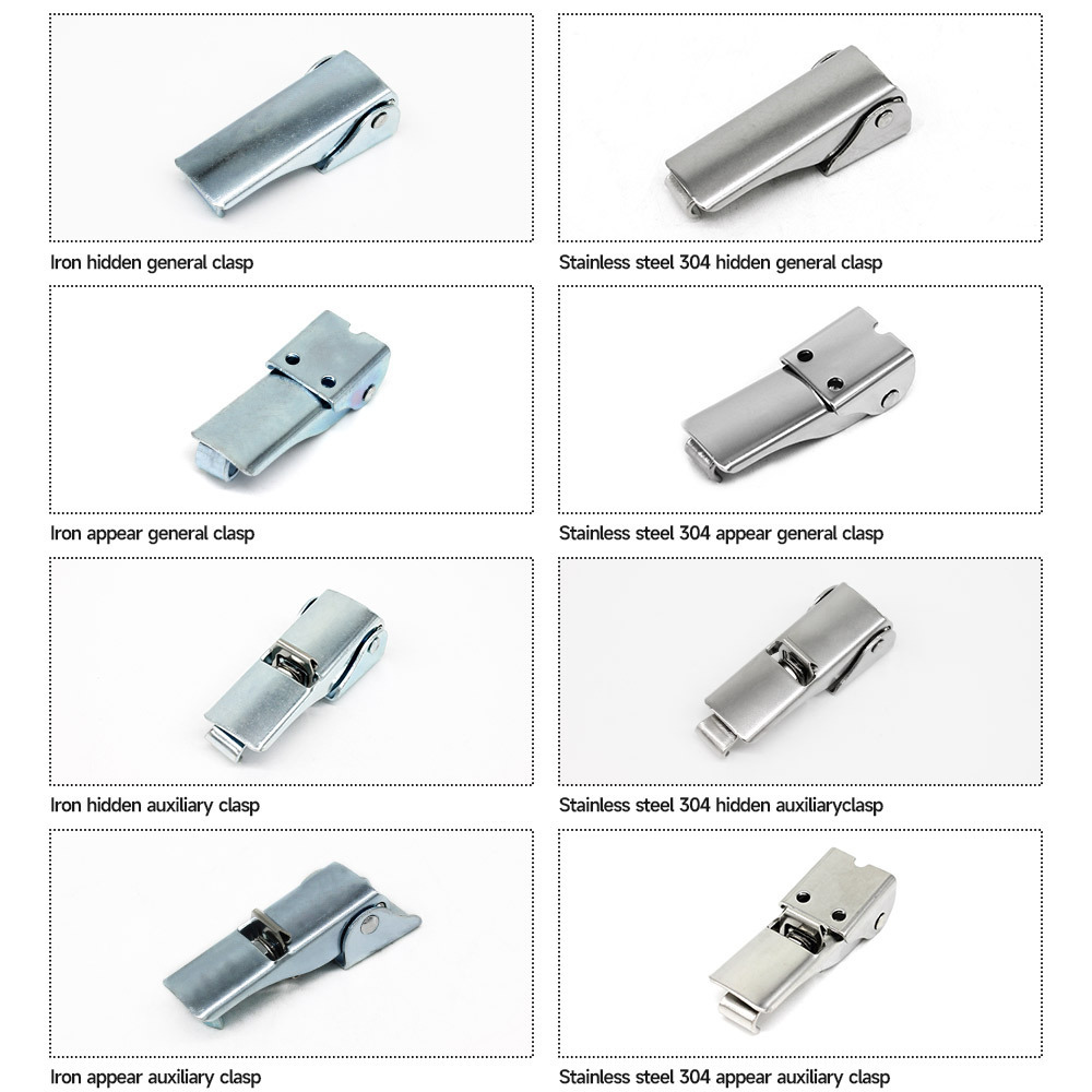 Industrial Machinery Stamping Adjustable Toggle Under Center Draw Latch Iron Hidden General Hasp Latch