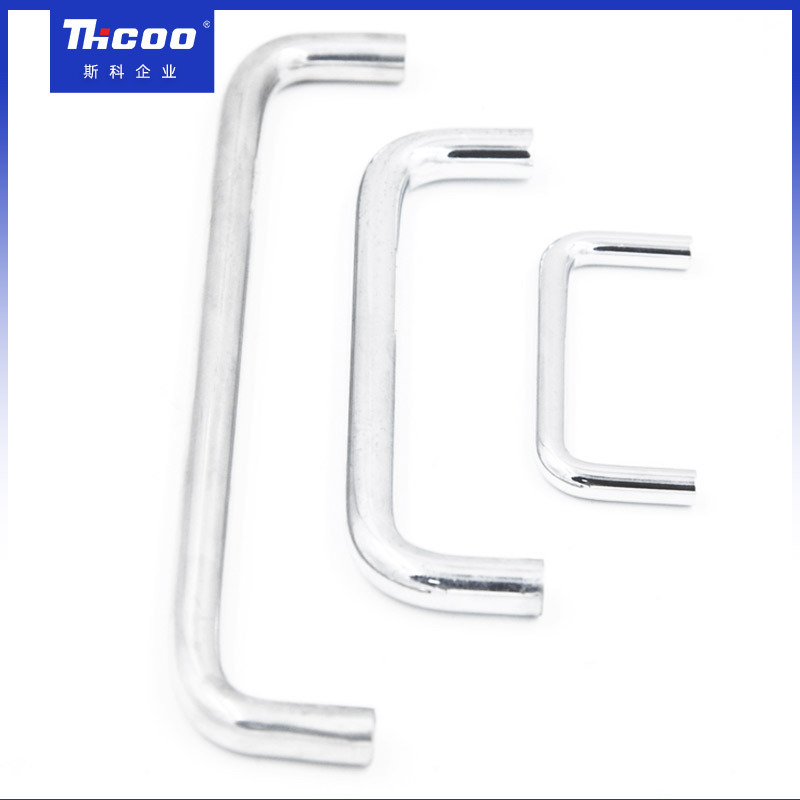 Stainless Steel Customized OEM Kitchen Cabinets Door Pull Handle and Knobs Modern Drawer Flush Door Handle