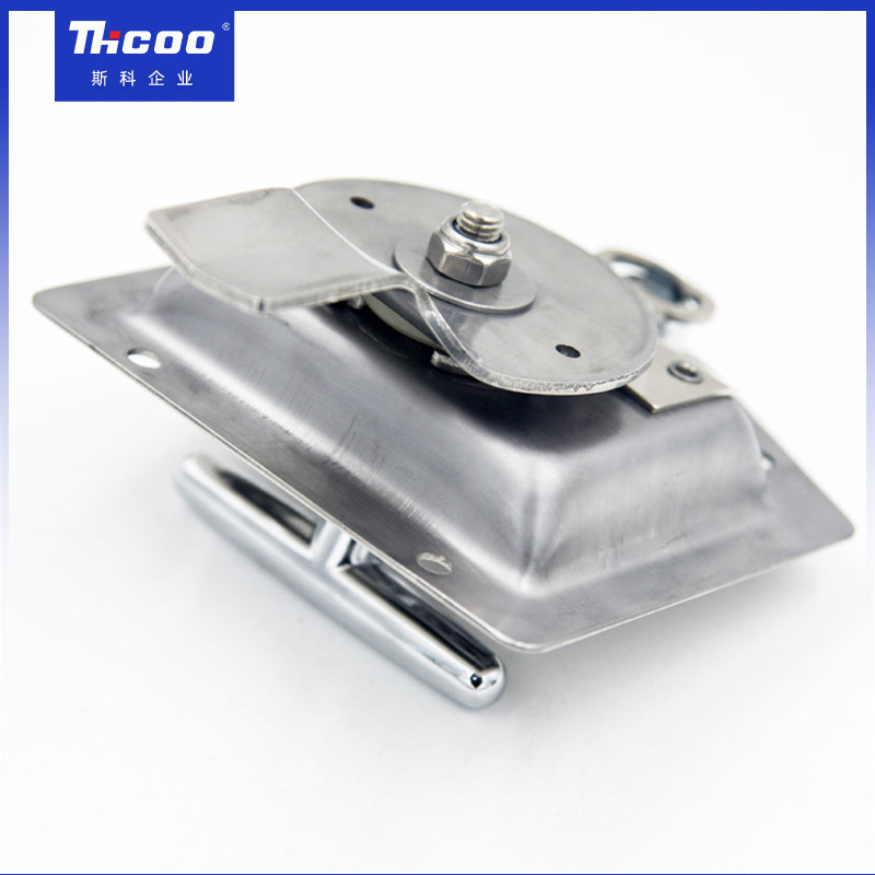 Heavy Duty Vehicle Folding T handle Canopy Door Paddle Latch Trailer Car T Bar Handle Toolbox Lock A7821