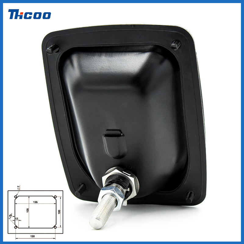 Heavy Spring Truck Door Looks Steel Canopy T Handle Tool Box Paddle Latch Lock Folding Compression Truck Recessed Handle Lock