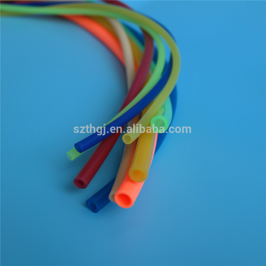 Food grade color silica gel tube with high temperature resistance