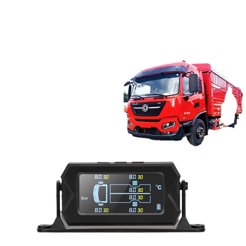 Tire Pressure Monitoring Systems Tpms 6 Alarm Car Solar Tpms Tire Pressure Monitoring System Truck Tpms 433mhz Tire Pressure Sen